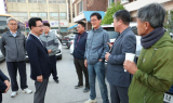 심덕섭 고창군수, 근로자의 날 맞아 현장 근로자 격려