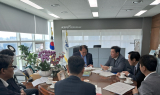 원강수 원주시장, 국민체육진흥공단 하형주 이사장 면담