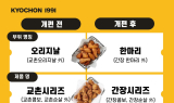 교촌치킨, ‘제품명’ 개편…