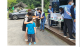평창군시설관리공단, 지역 명소 찾은 방문객에 삶은 옥수수, 감자 제공...지역 농특산물 홍보-지역민과 상생