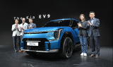 [2023 서울모빌리티쇼] 기아, 전기 SUV ‘EV9’ 실차 최초 공개…“모든 전시 차량 전기차로”