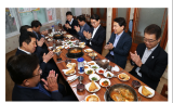 ﻿김진태 도지사 – 권혁열 도의회 의장 조찬간담