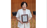 대경대 간호학과 송미숙교수 지역봉사로 경상북도 도의회 의장상 수상